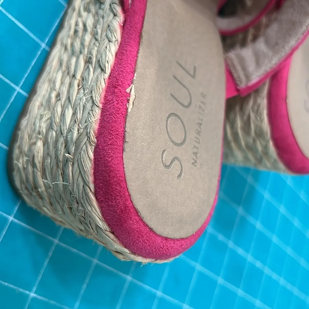 Naturalizer Soul Oodles-Flwr In Hot Pink 8 1/2 - Picture 5 of 12